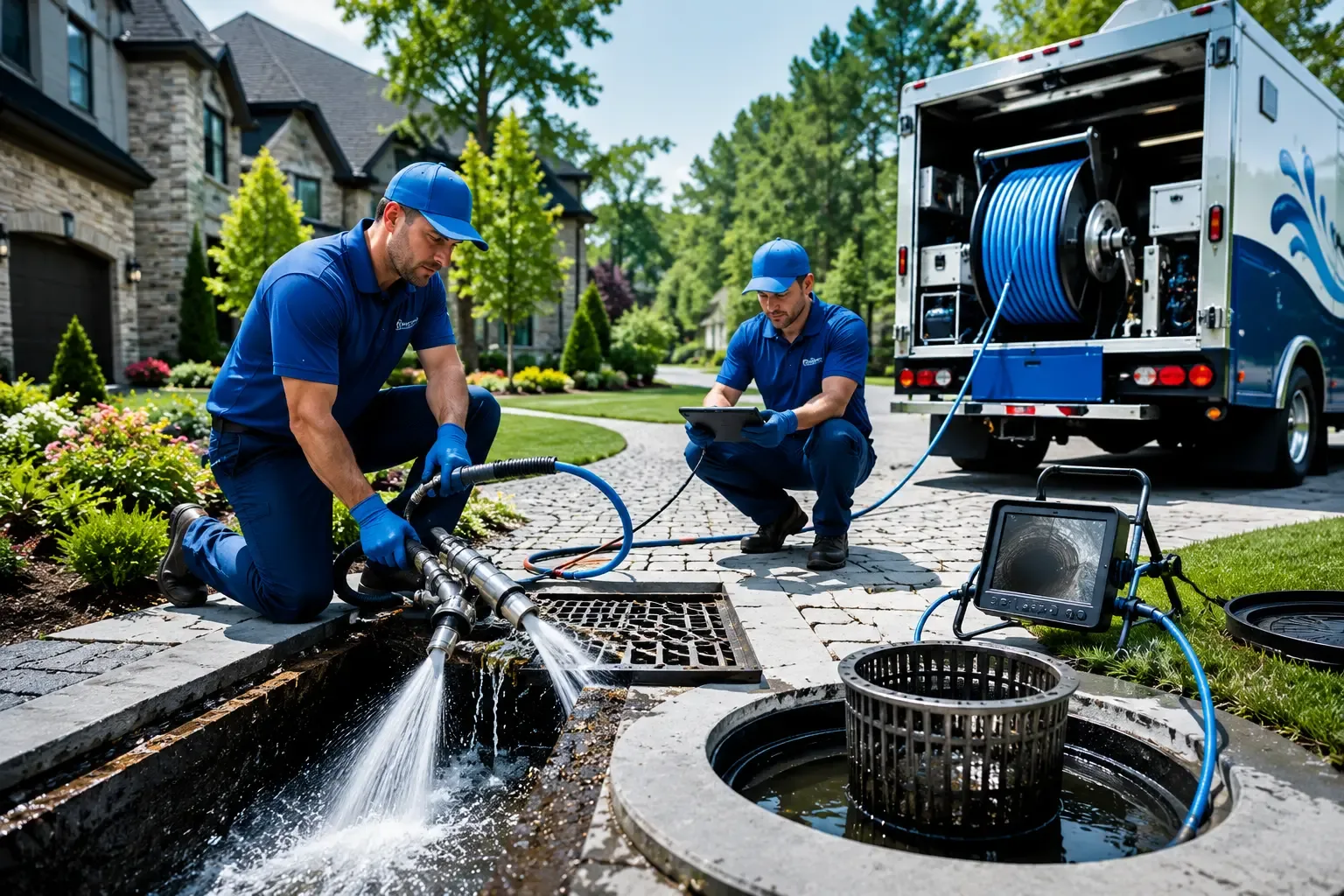 Local outdoor drain cleaning professionals in Summerfield, NC