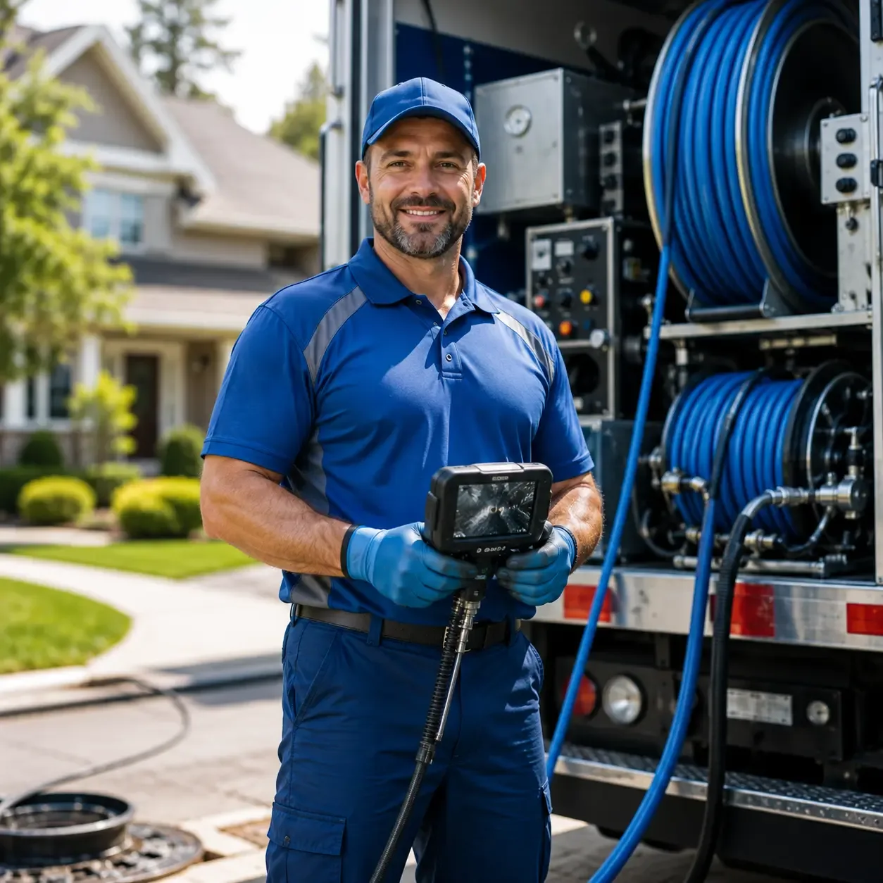 Local outdoor drain cleaning specialists in Summerfield, NC